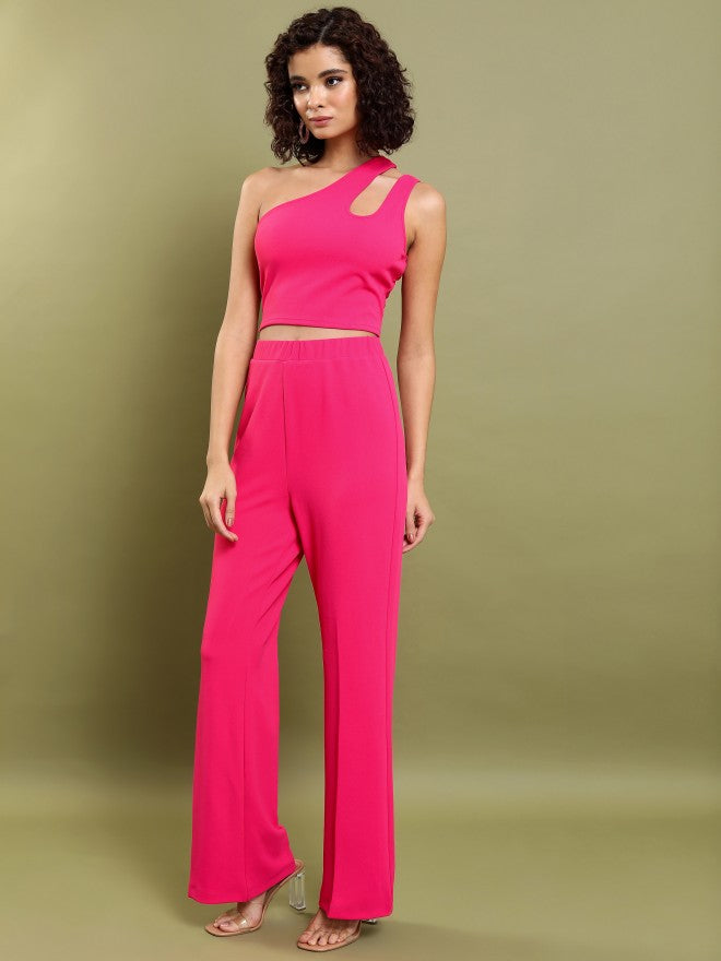 Women Pink Co-Ord Set