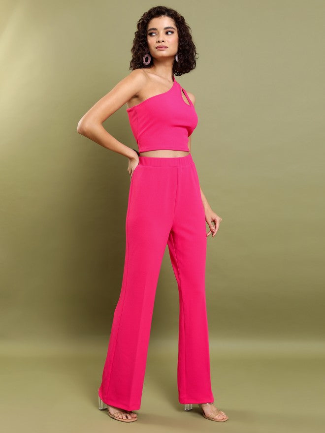 Women Pink Co-Ord Set