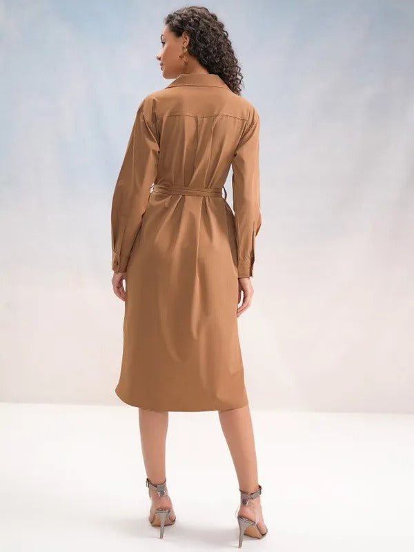 Rust Casual Dress