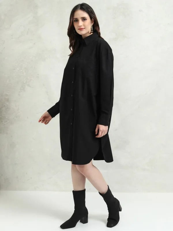 Black Printed Dress