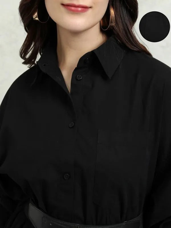 Black Printed Dress