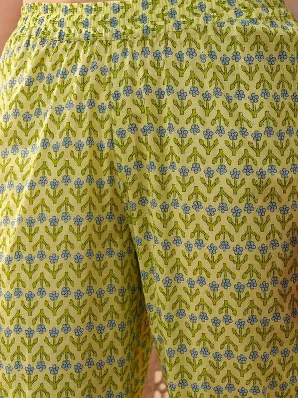 Lime Tunic with Trousers Co-Ords