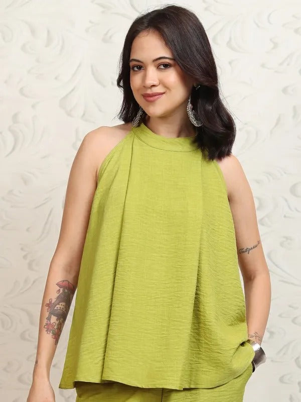 Lime/Green Tunic with Trousers Co-Ords