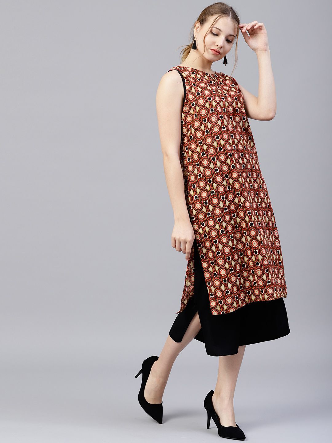 Women's cotton straight Kurti