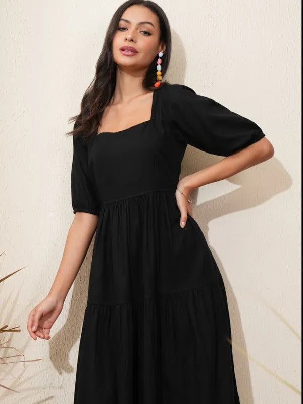Black Casual Dress