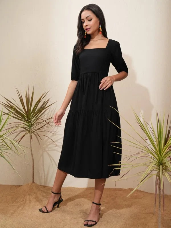 Black Casual Dress