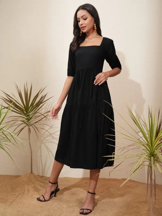 Black Casual Dress