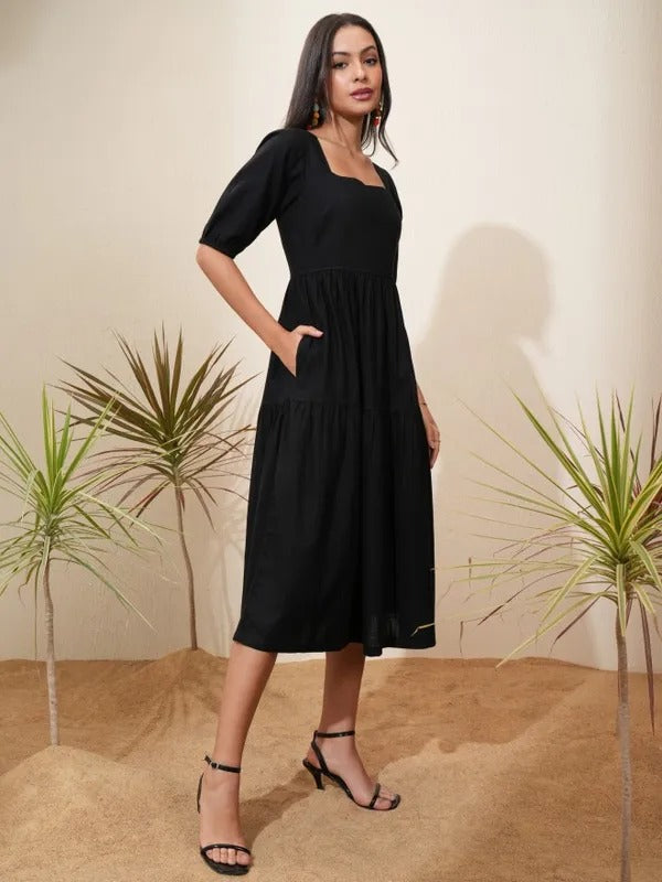 Black Casual Dress