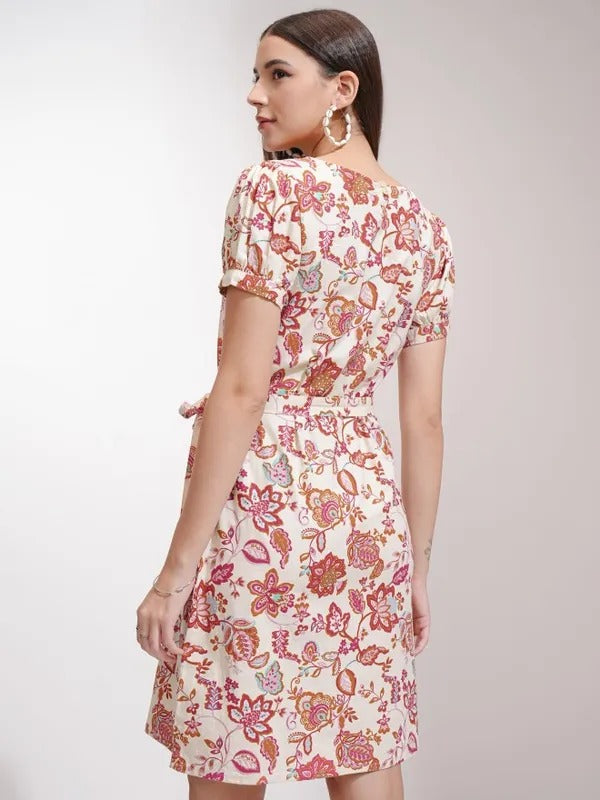 Off-white Multi Casual Dress