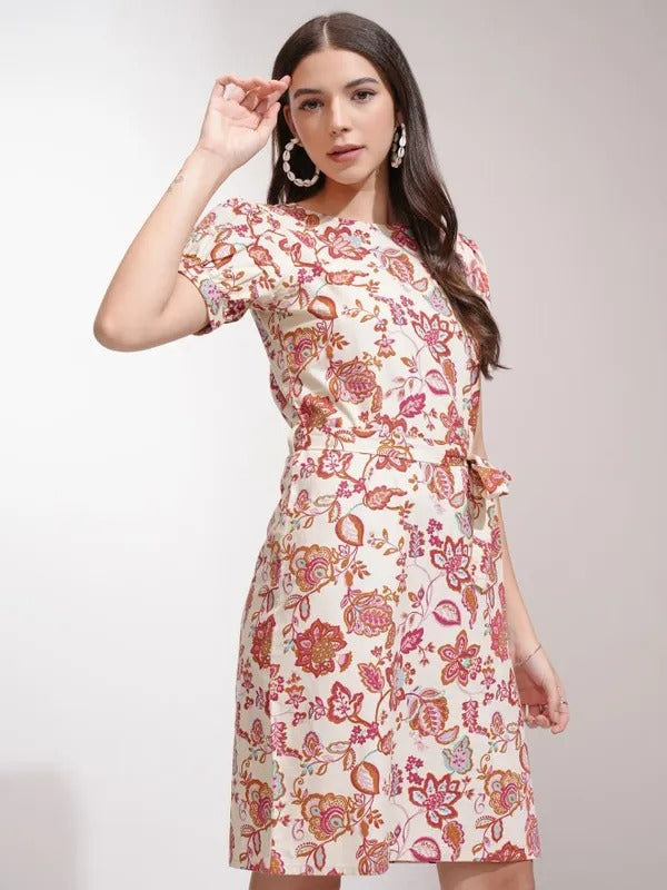 Off-white Multi Casual Dress