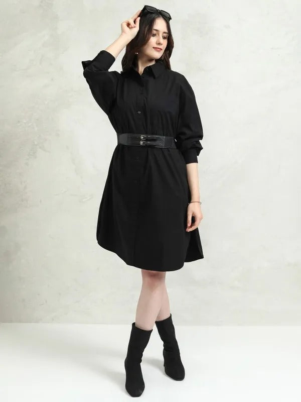 Black Printed Dress