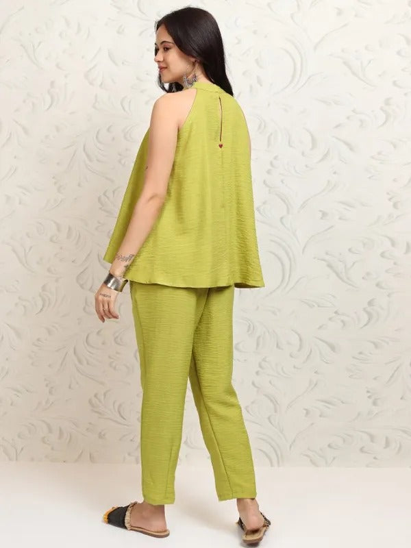 Lime/Green Tunic with Trousers Co-Ords