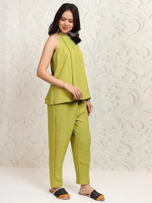Lime/Green Tunic with Trousers Co-Ords